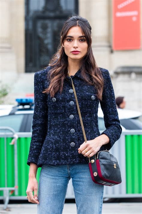 chanel jacket street style|chanel style jackets for women.